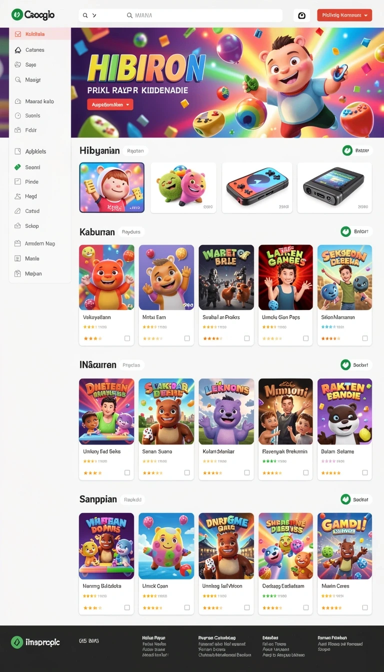 Tampilan utama aplikasi Aplikasi 555zk Terbaru untuk Android dan iOS yang intuitif dan efisien.